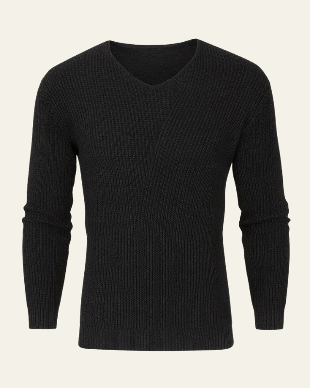 Maglione Uomo in Maglia Morbida di Alta Qualità Comfort 6