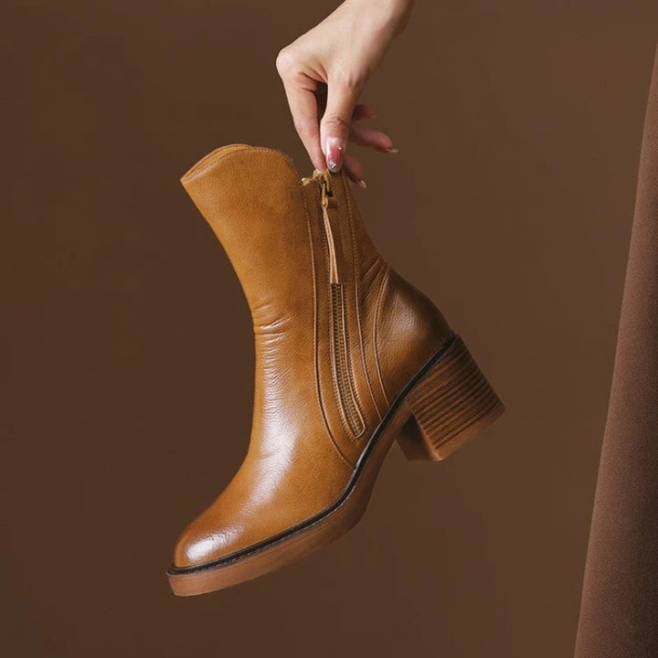 Marina Zip-Ankle Boot Caliboot