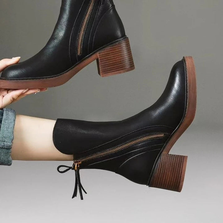 Marina Zip-Ankle Boot Caliboot
