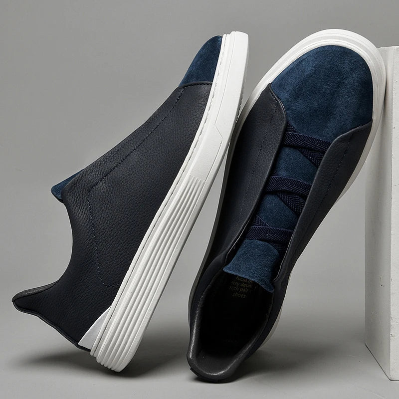 Matteo — Slip-On in Camoscio e Pelle 5