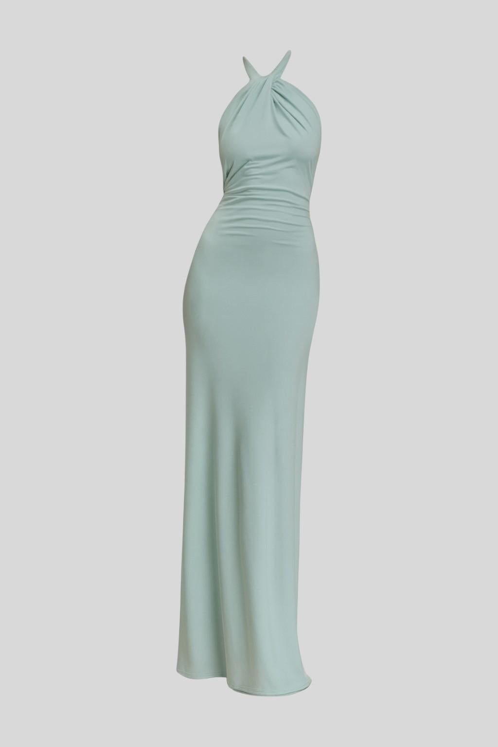Maxi Abito Donna | Collo All'Americana & Silhouette Scultorea