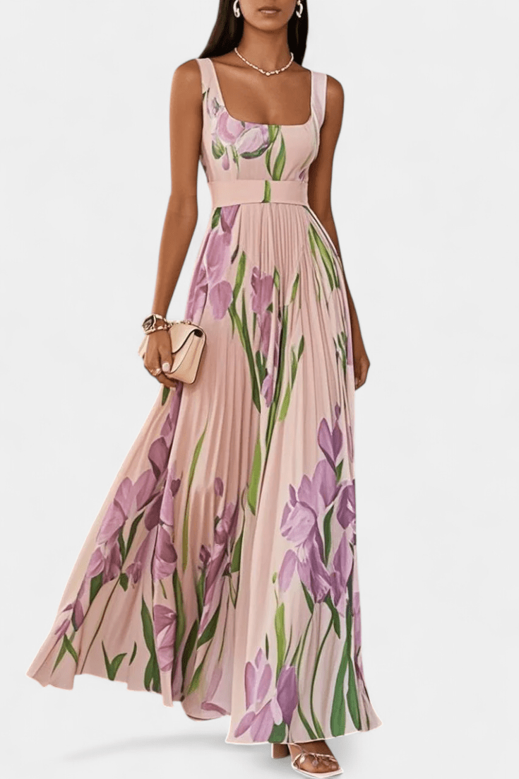 Maxi Abito Donna | Stampa Floreale & Eleganza Senza Tempo