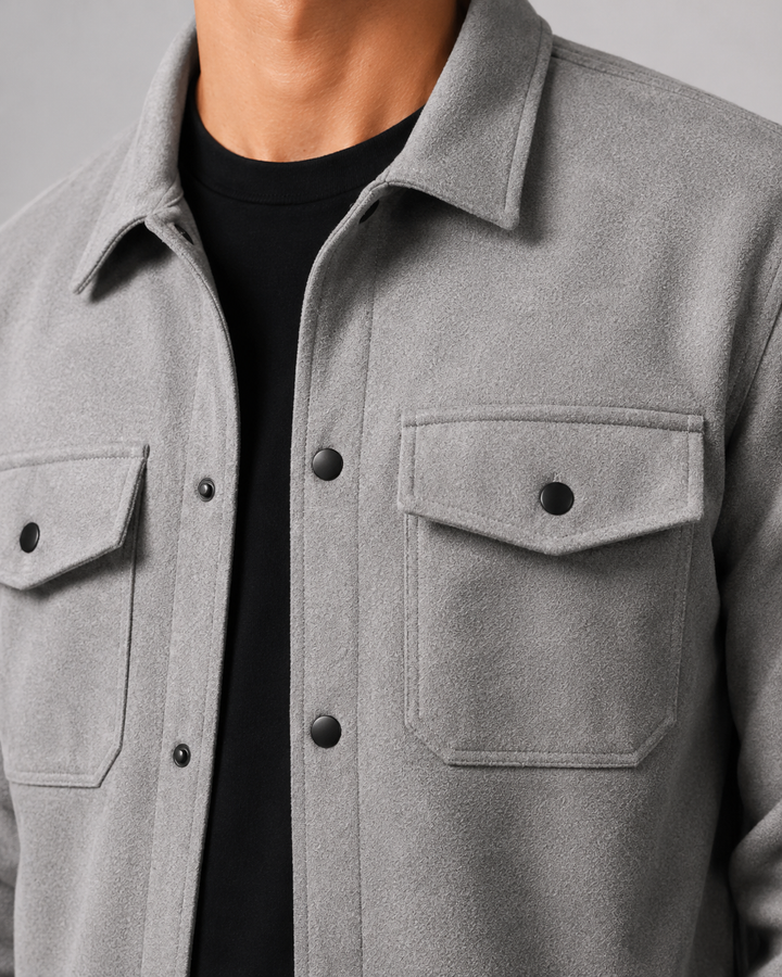 Giacca Camicia Uomo | Utility Leggera 2
