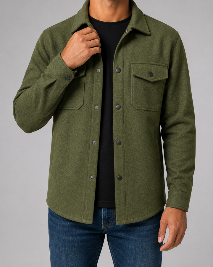 Giacca Camicia Uomo | Utility Leggera 4