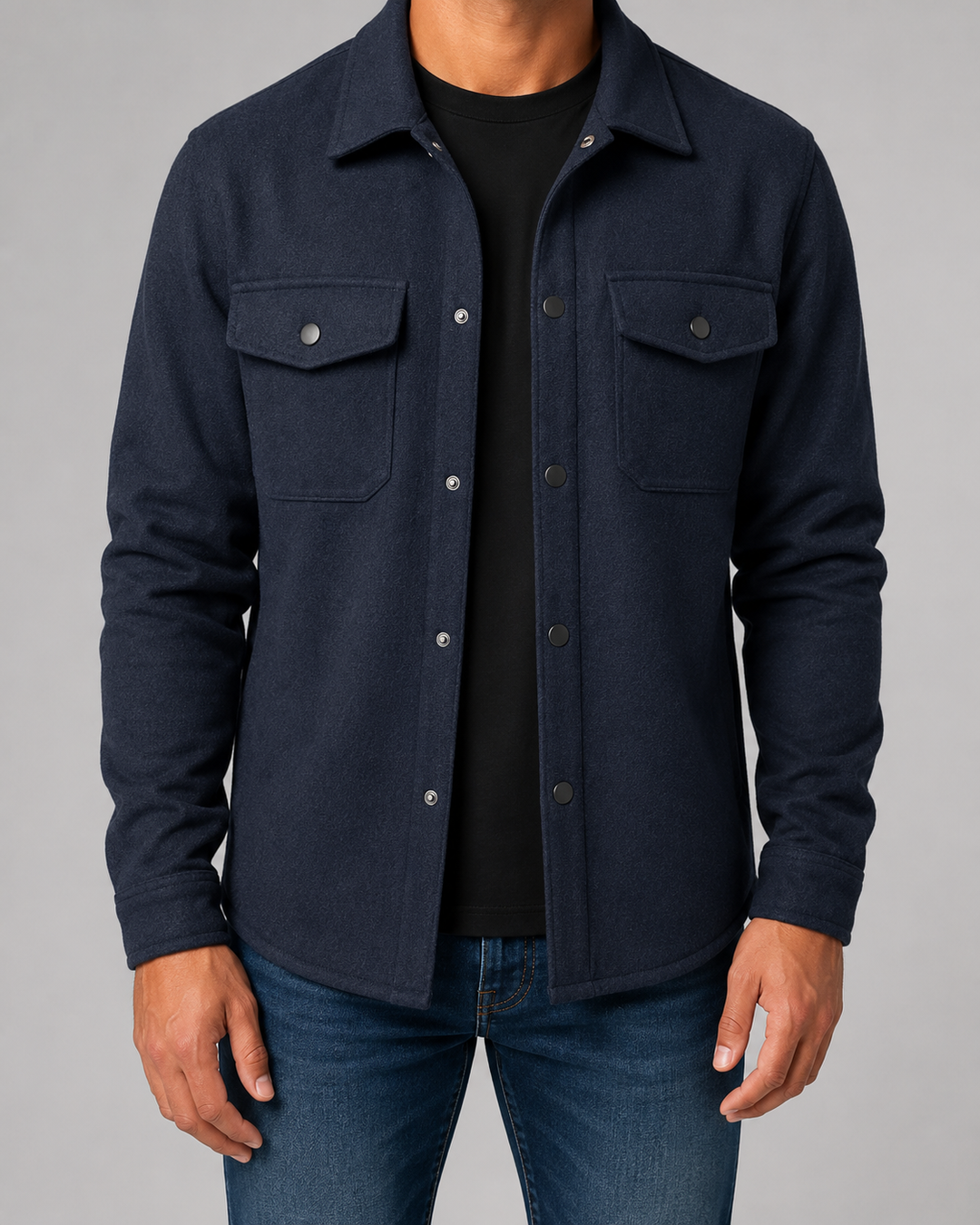 Giacca Camicia Uomo | Utility Leggera 9