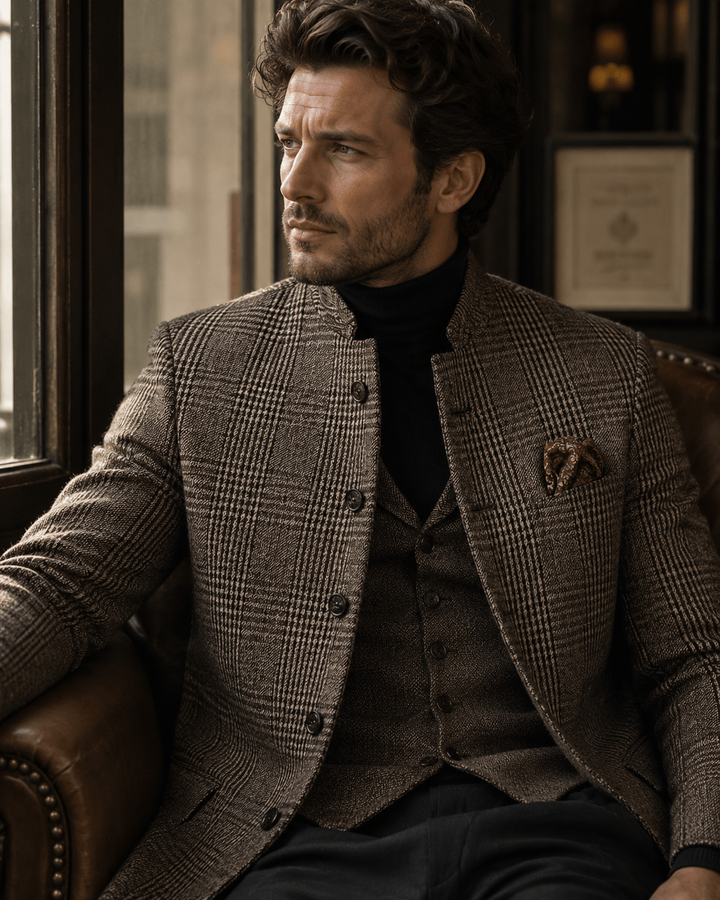 Giacca Uomo | Collo Alto &amp; Vestibilità Slim 3