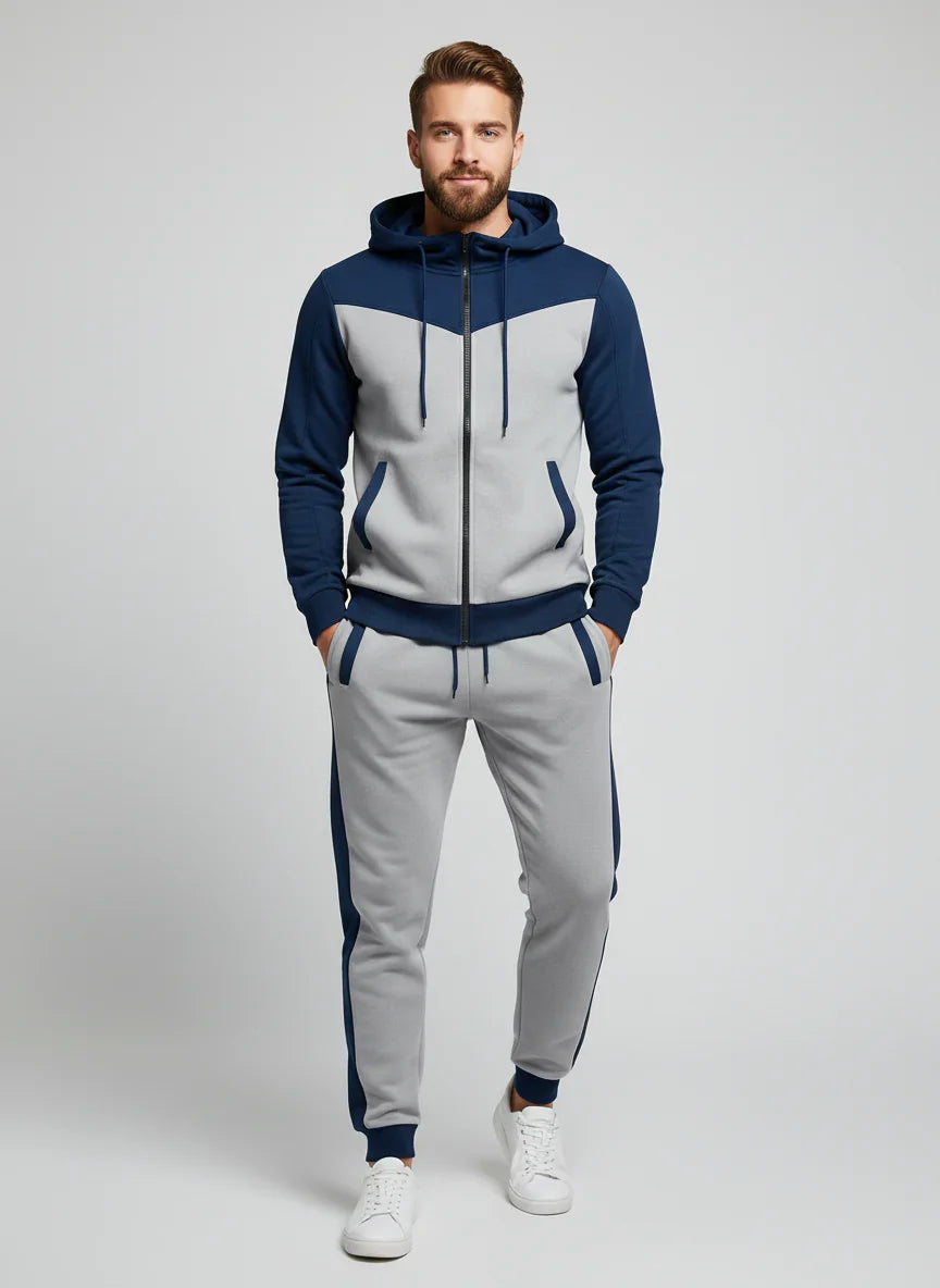 Men's 2-Piece Tracksuit | Breathable & Quick-Dry Comfort