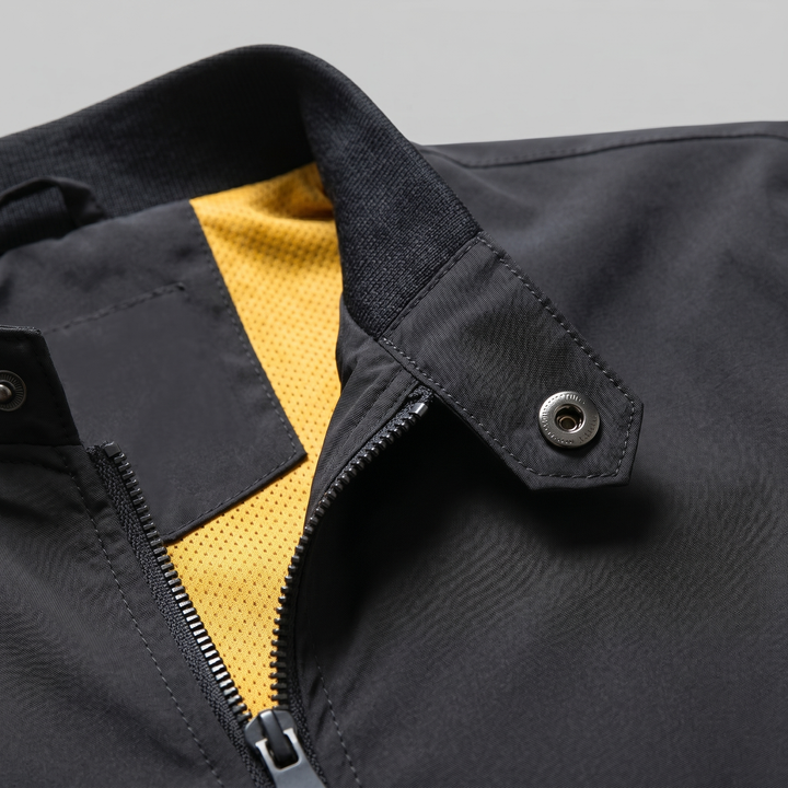 Giacca Bomber Uomo | Collo Alto e Vestibilità Slim 5
