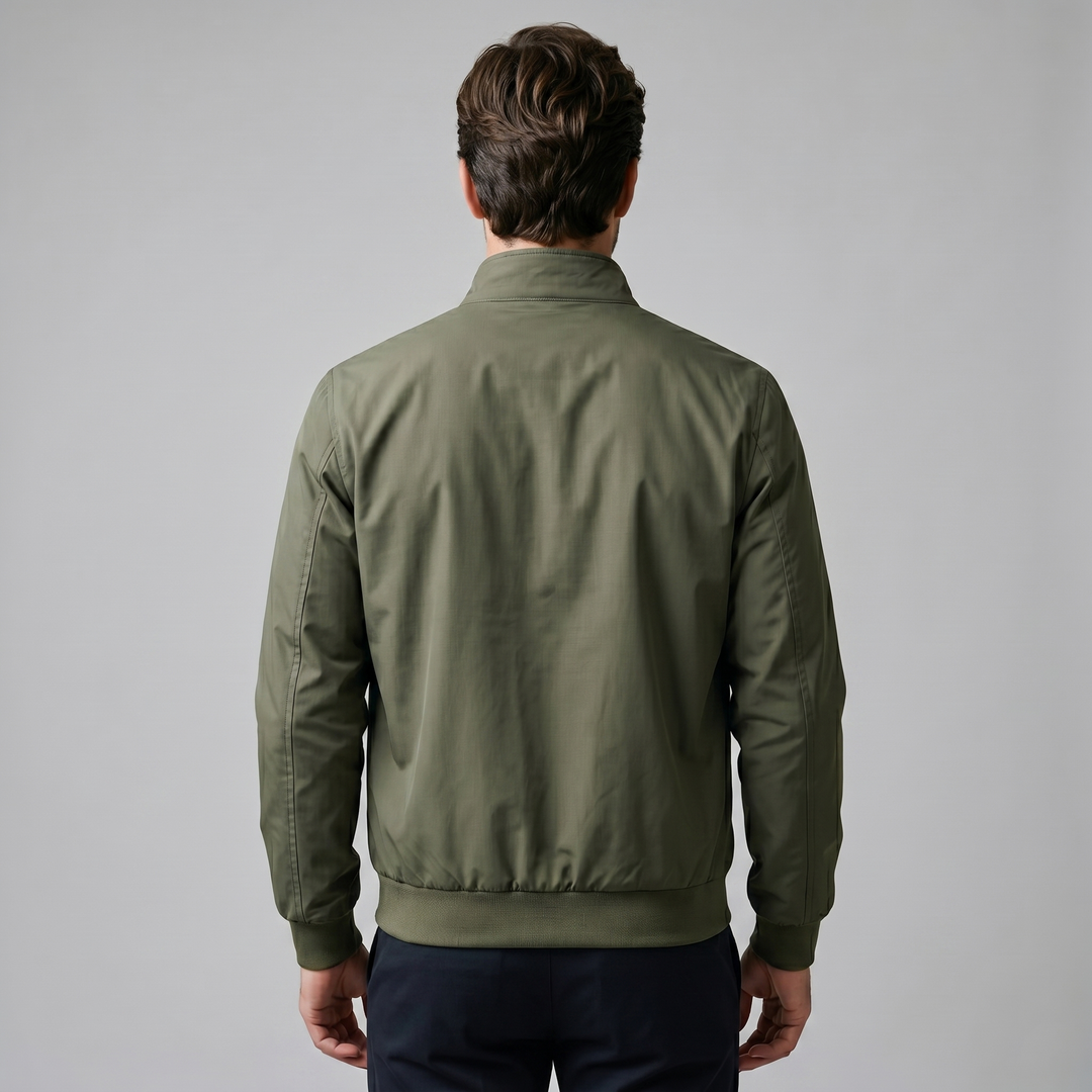 Giacca Bomber Uomo | Collo Alto e Vestibilità Slim 9