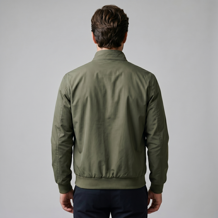 Giacca Bomber Uomo | Collo Alto e Vestibilità Slim 9