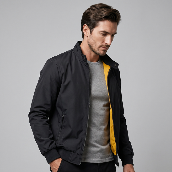 Giacca Bomber Uomo | Collo Alto e Vestibilità Slim 1