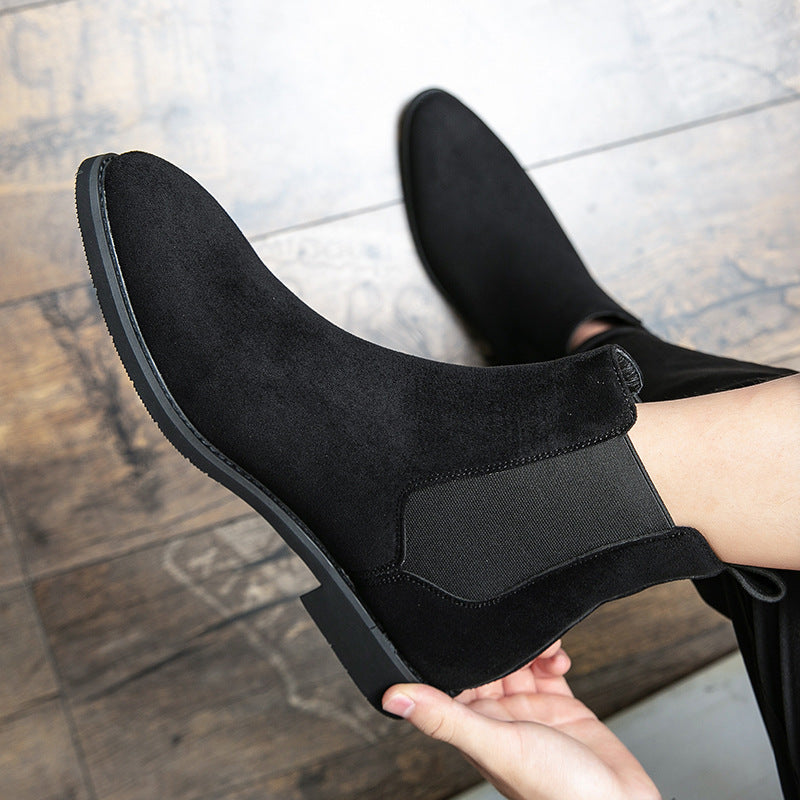 Ankle-Length Chelsea Boots for Men – Stylish &amp; Versatile Footwear