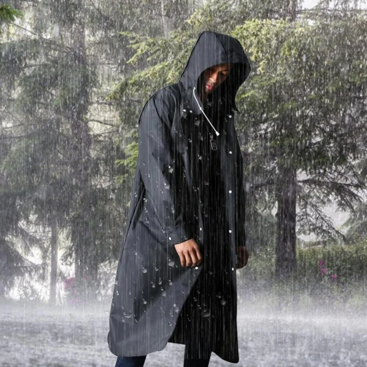 Impermeabile Lungo Uomo | Traspirante e Resistente 3