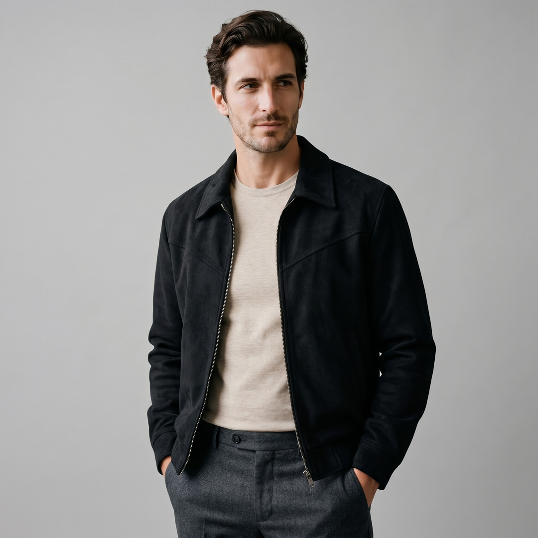 Giacca Bomber Uomo | Stile Harrington Senza Tempo 2