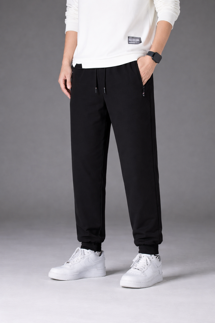 Relaxed Fit Ankle-Length Joggers for Women – Cozy Comfort &amp; Practical Design Caliboot