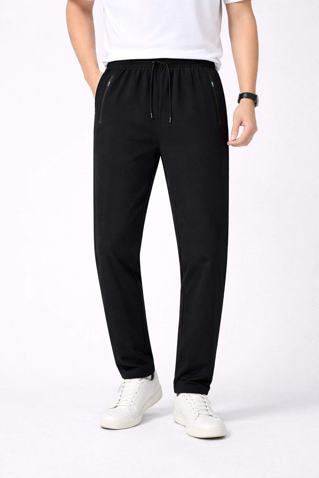 Relaxed Fit Ankle-Length Joggers for Women – Cozy Comfort &amp; Practical Design Caliboot