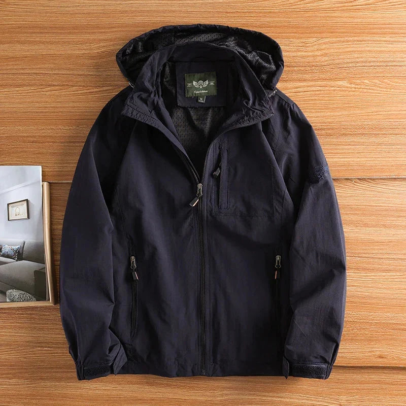 "TrailMaster" Waterproof Hiking Jacket by Cristian Moretti™ Caliboot