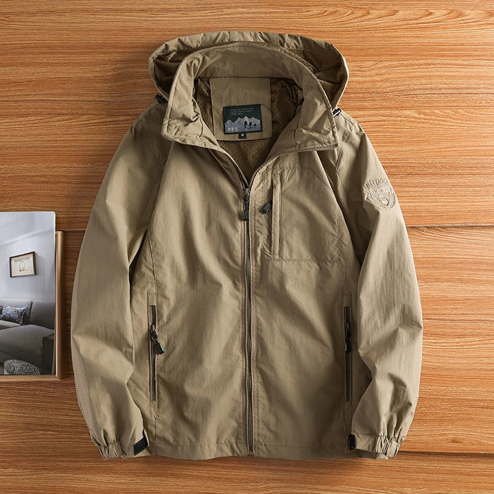 "TrailMaster" Waterproof Hiking Jacket by Cristian Moretti™ Caliboot