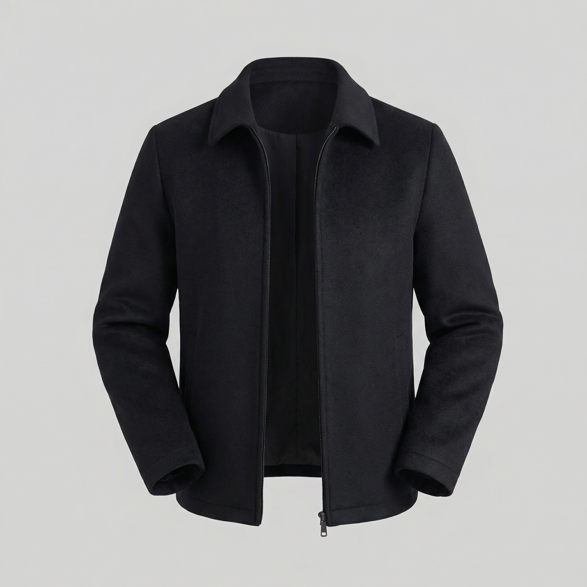 Giacca Uomo | Design Minimal con Zip 10
