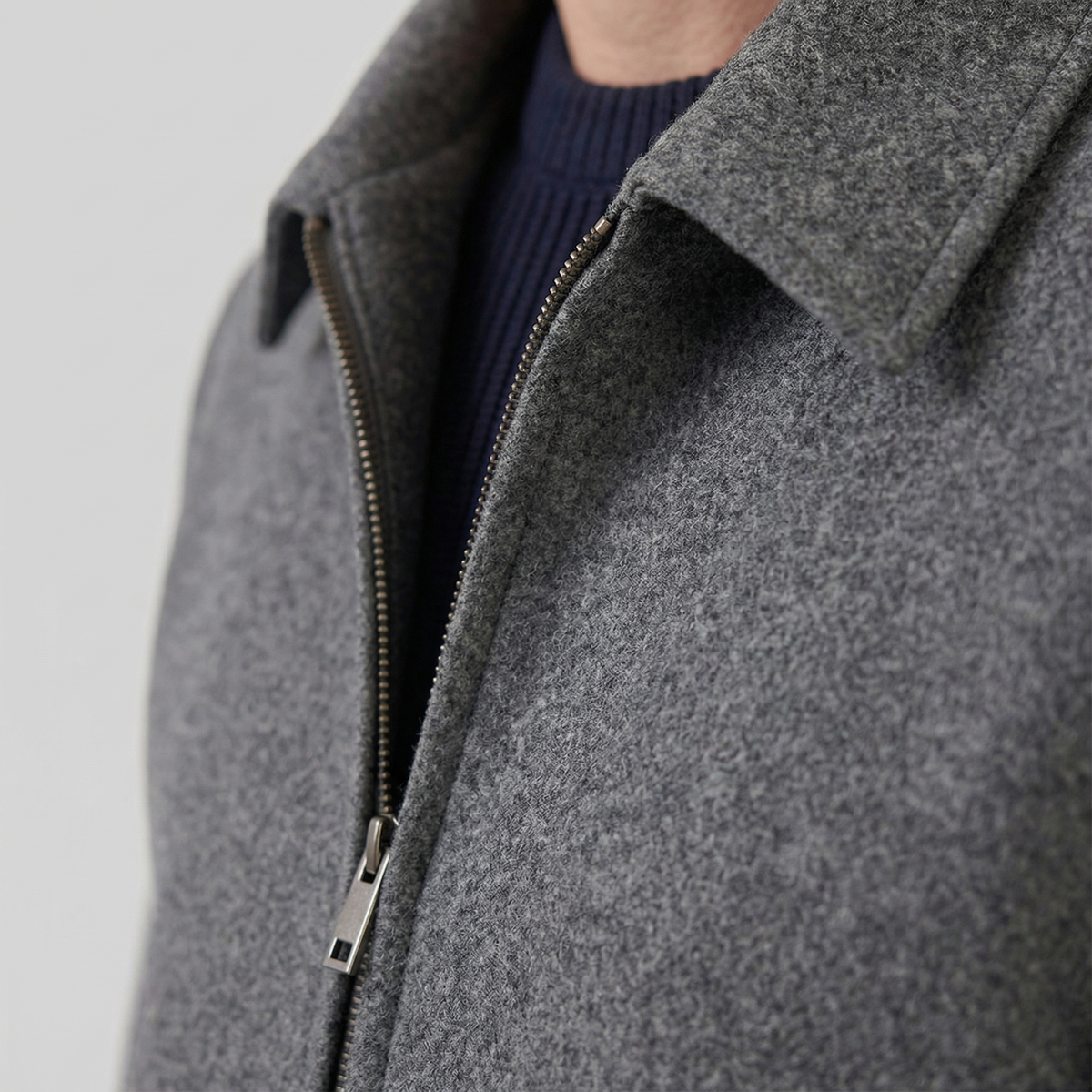 Giacca Uomo | Design Minimal con Zip 4