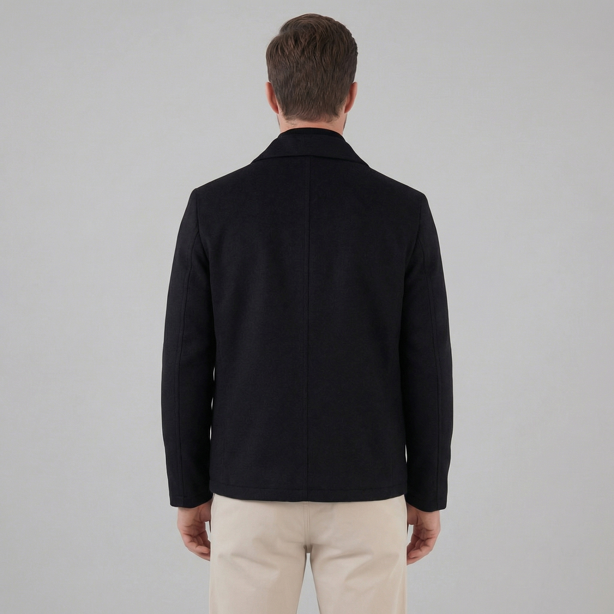 Giacca Uomo | Design Minimal con Zip 8