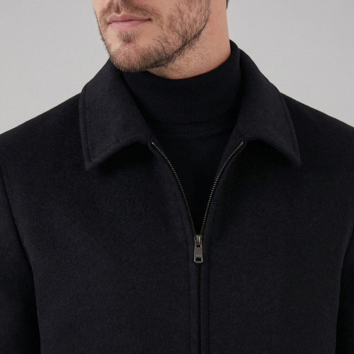 Giacca Uomo | Design Minimal con Zip 9