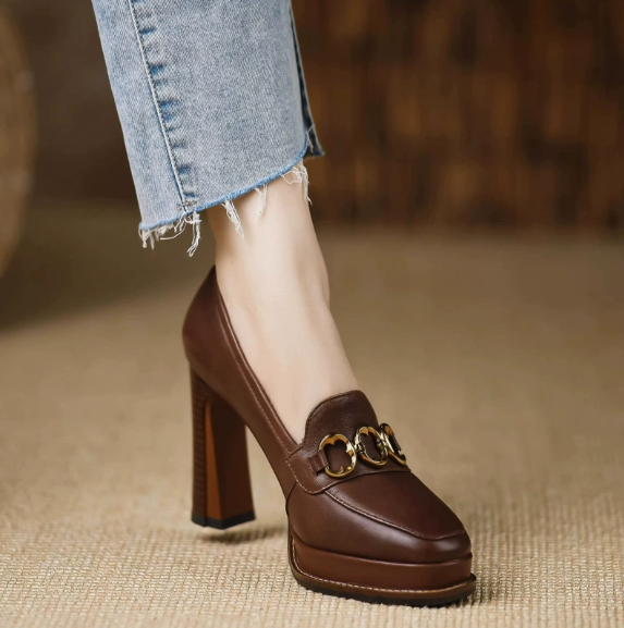 Nicolina | Mocassini Eleganti Da Donna Con Tacco 2