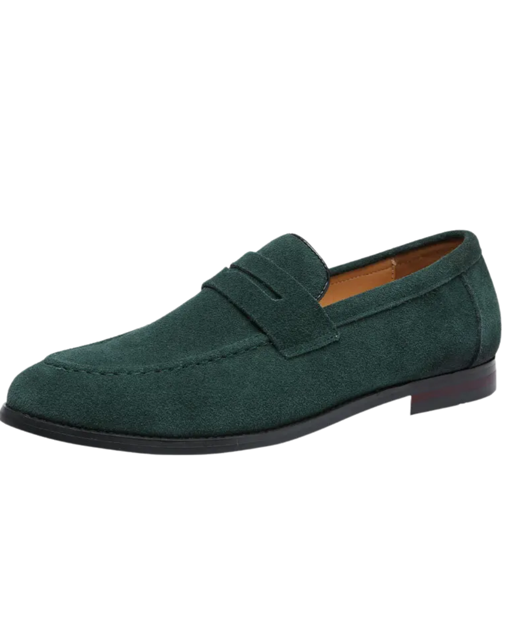 Mocassini estivi in pelle suede 0
