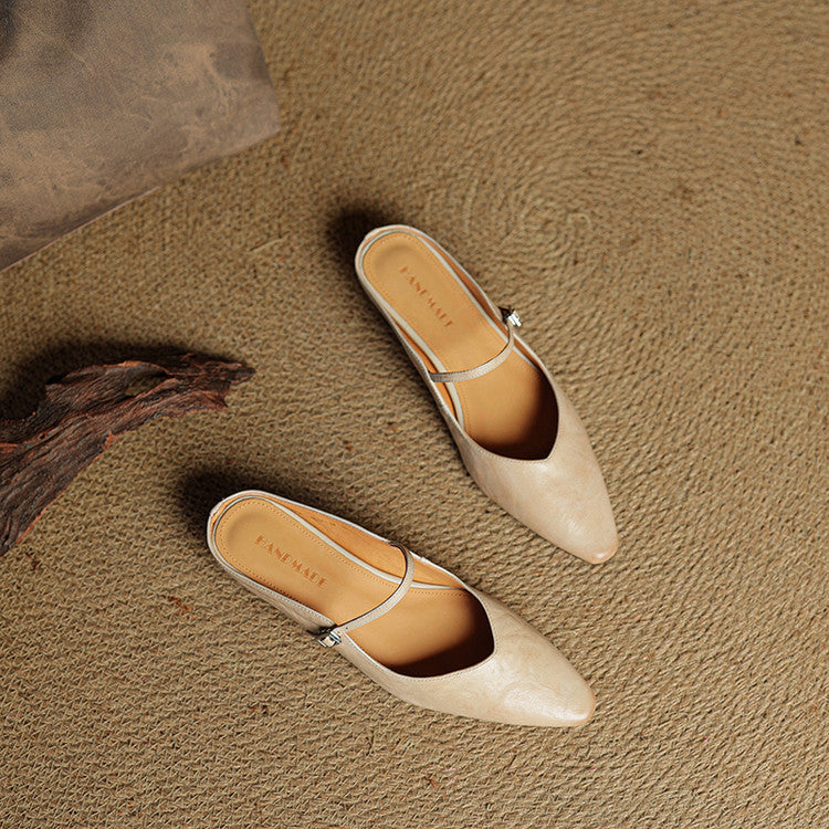Mules Donna | Punta Affusolata & Eleganza Artigianale