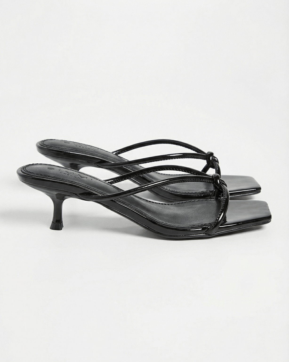 Mules Donna | Tacco Kitten & Laccetti Incrociati Annodiati