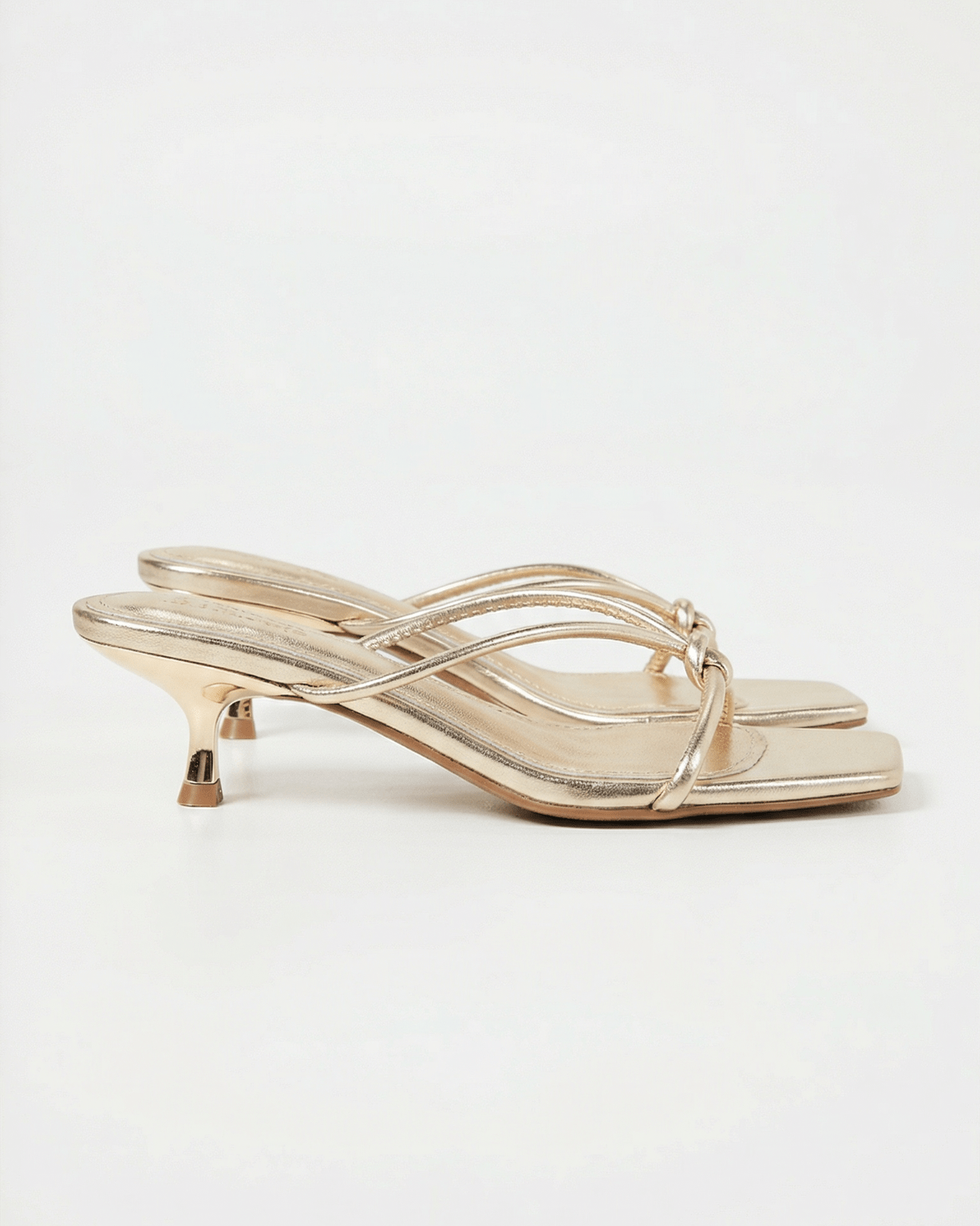 Mules Donna | Tacco Kitten & Laccetti Incrociati Annodiati
