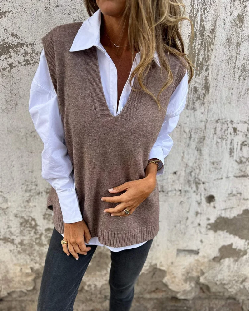 NUSA - Gilet in Maglia Premium 1
