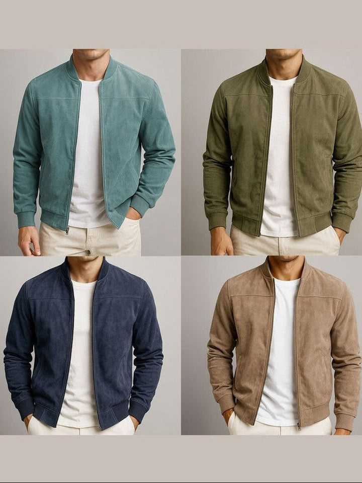 Giacca Scamosciata Uomo | Slim Fit Casual 7