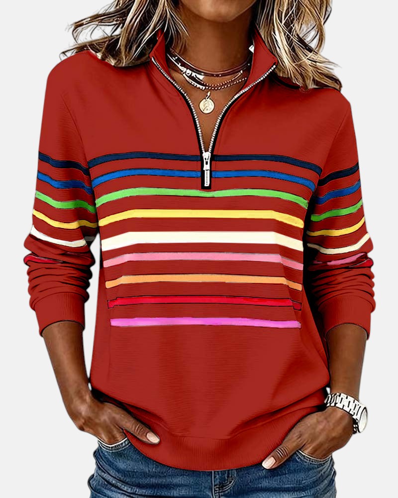 Nina | Maglione a righe 11