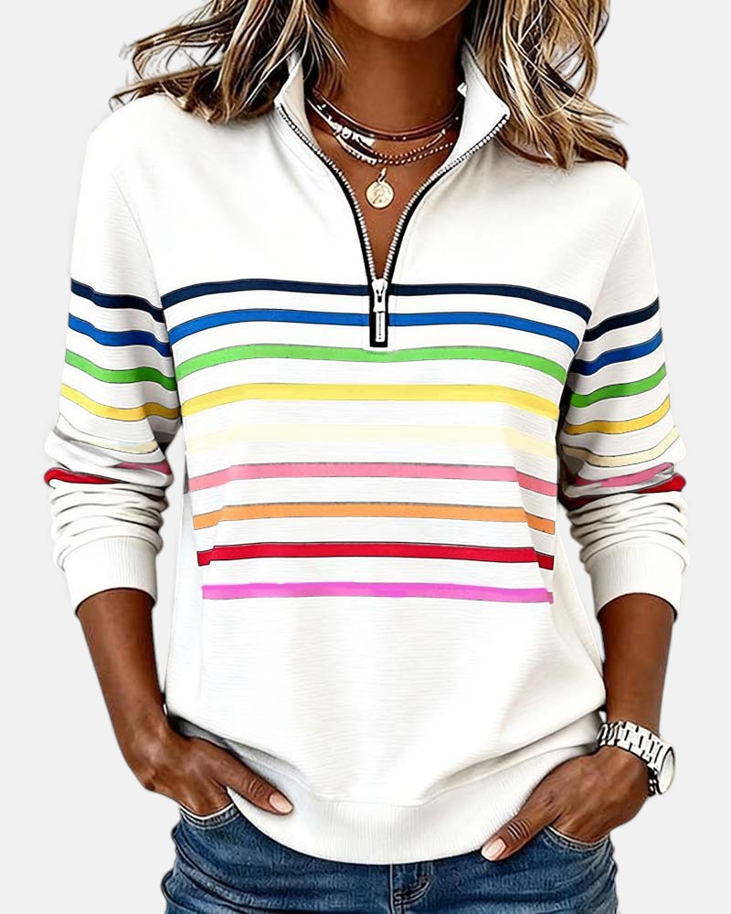 Nina | Maglione a righe 6