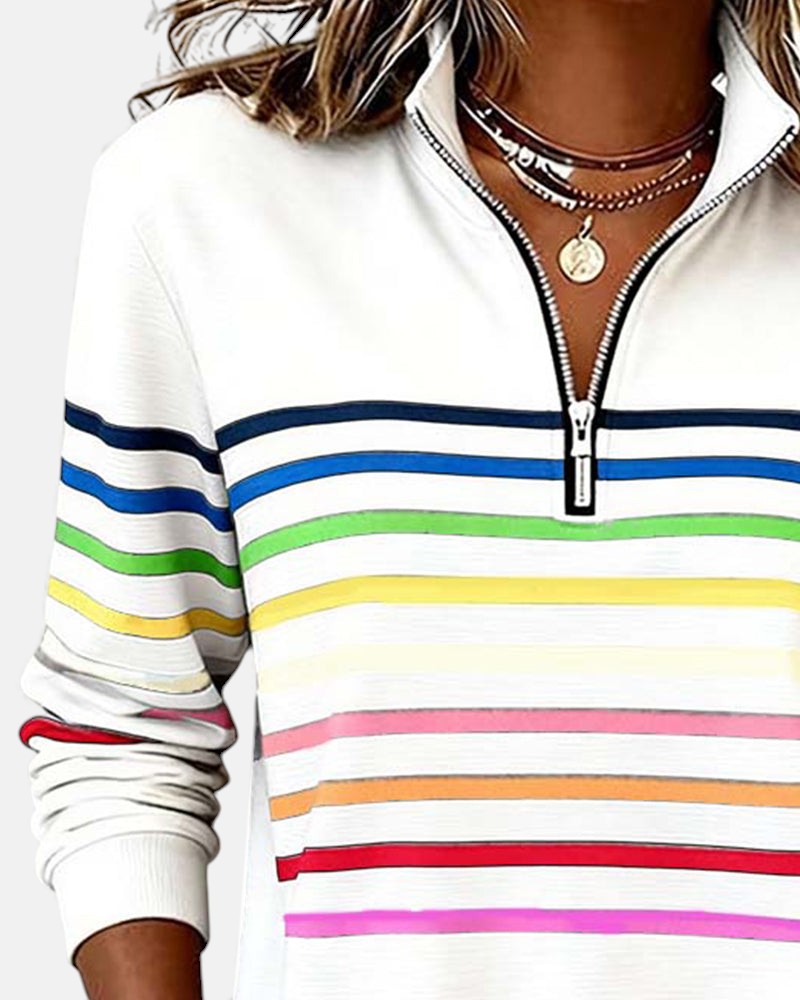 Nina | Maglione a righe 7