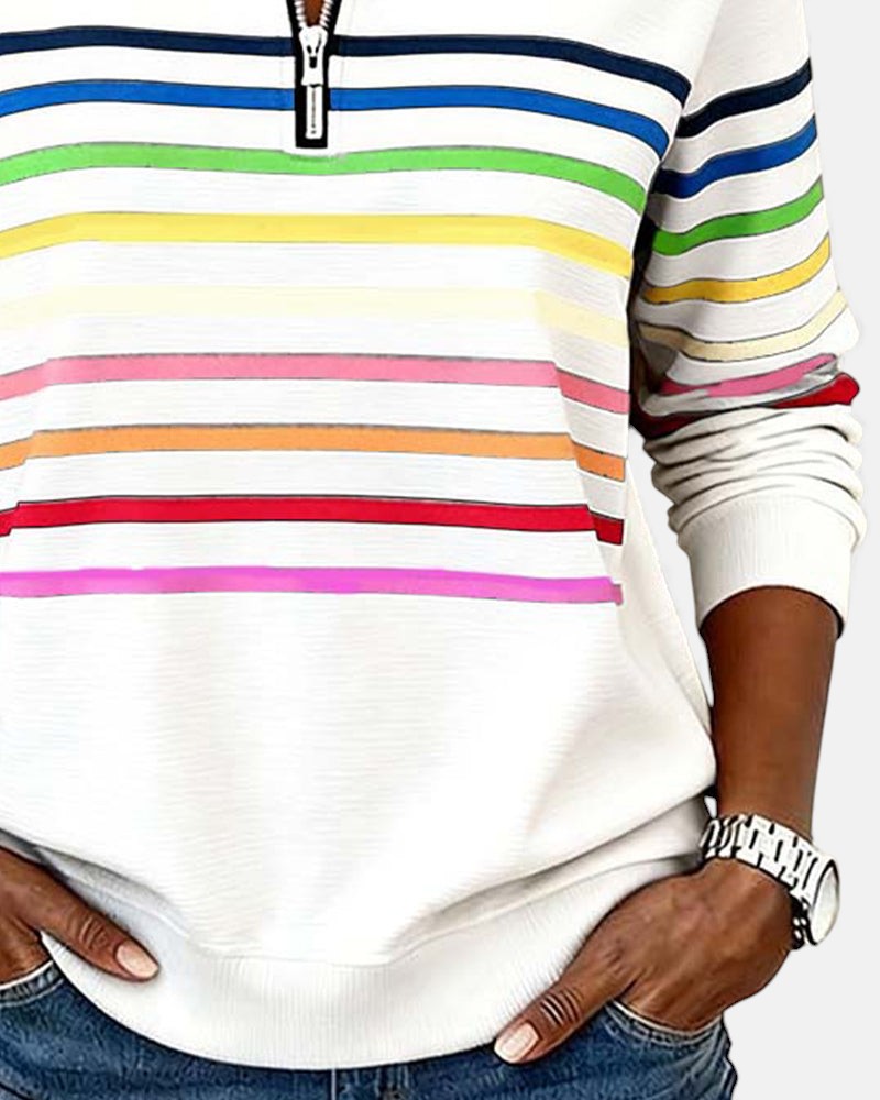 Nina | Maglione a righe 8