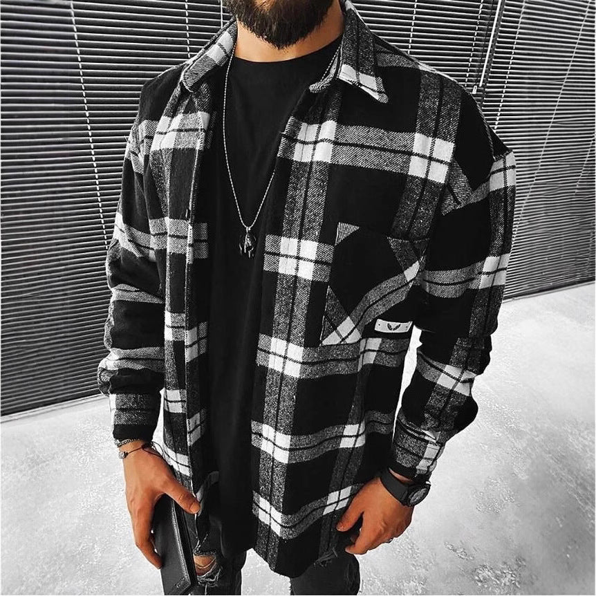 Men's Checkered Shirt | Casual & Versatile Style 1