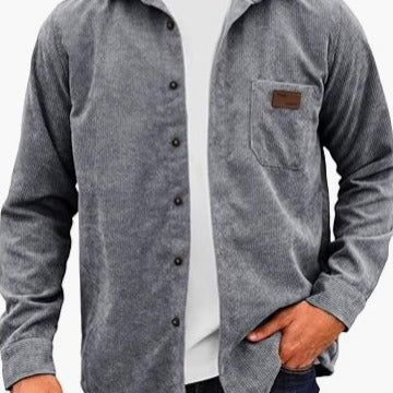 Men's Cord Shirt | Classic Fit & All-Day Comfort 1