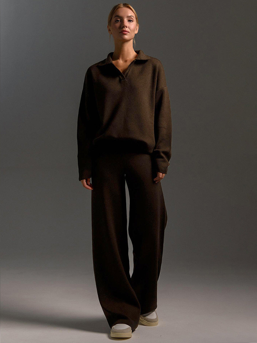 Completo Donna | Pantalone Largo e Maglia Comoda 3