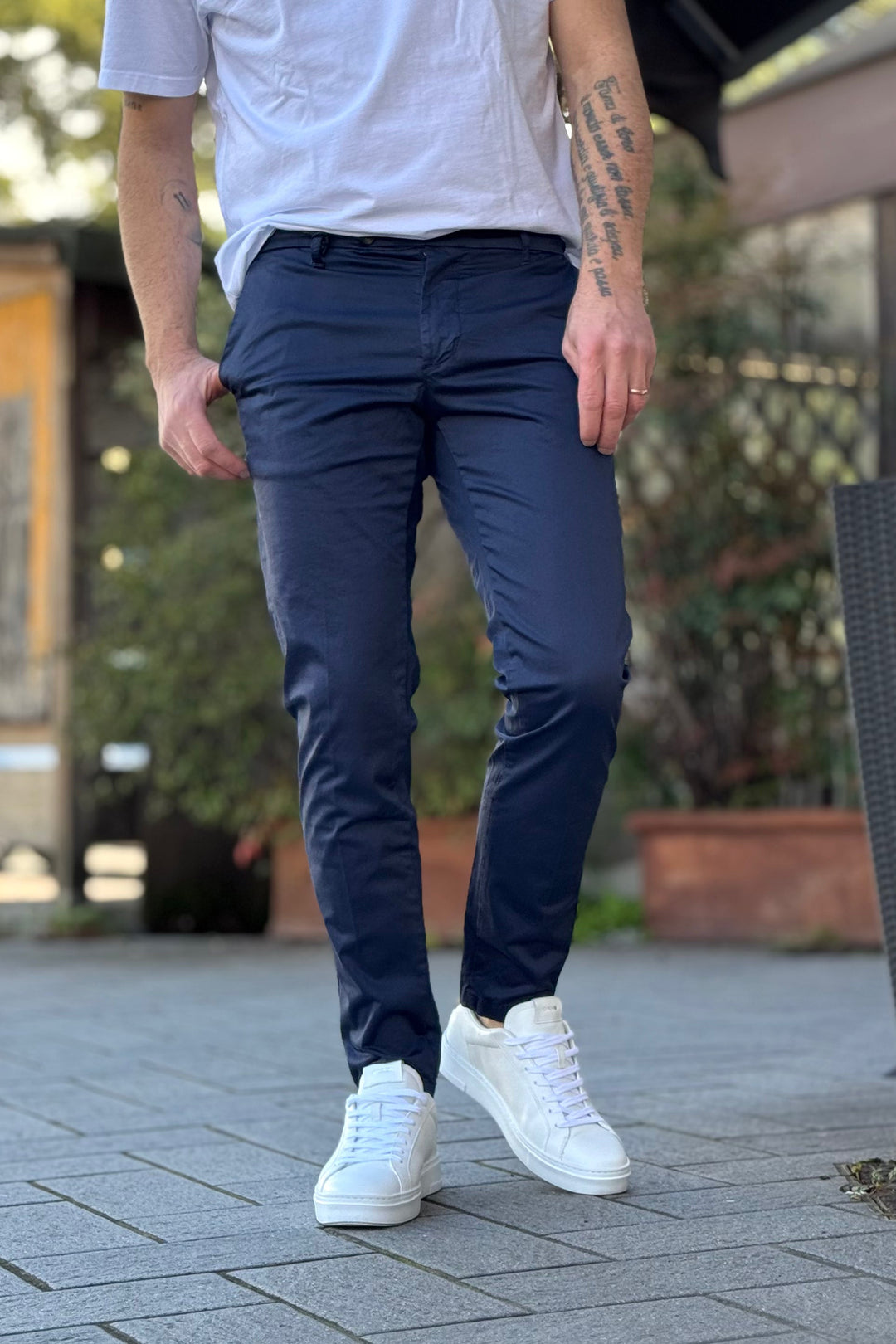 Men's Slim Trousers | Elegant & Versatile Chinos | Slim Fit | Smart Casual