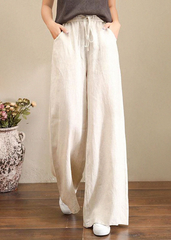 Pantaloni Ampi Donna | Palazzo con Vita Elastica & Coulisse