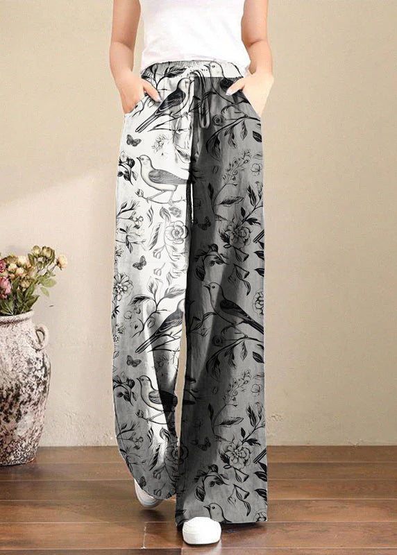 Pantaloni Ampi Donna | Palazzo con Vita Elastica & Coulisse
