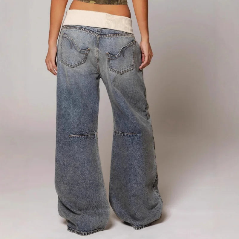 Pantaloni Baggy Donna – Con Vita Elastico, Casual per Uso Quotidiano 2