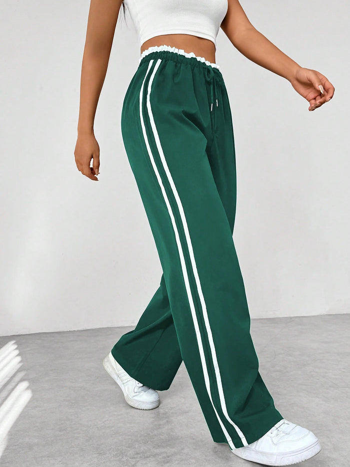 Pantaloni Jogging Donna a Vita Alta – Vestibilità Sportiva per Uso Casual 2