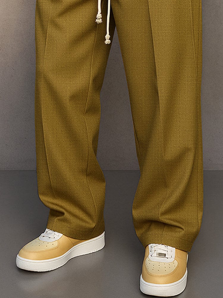 Pantaloni Slim Fit da Uomo – Con Zip e Vita Elastica, Adatti per Lavoro e Tempo Libero 8