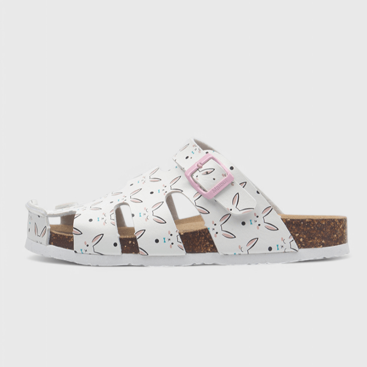 Pantofole Estive Donna | Fantasia Floreale & Suola in Sughero