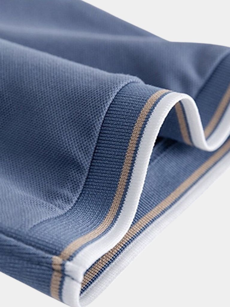 Jesper | polo v-collo nero 4