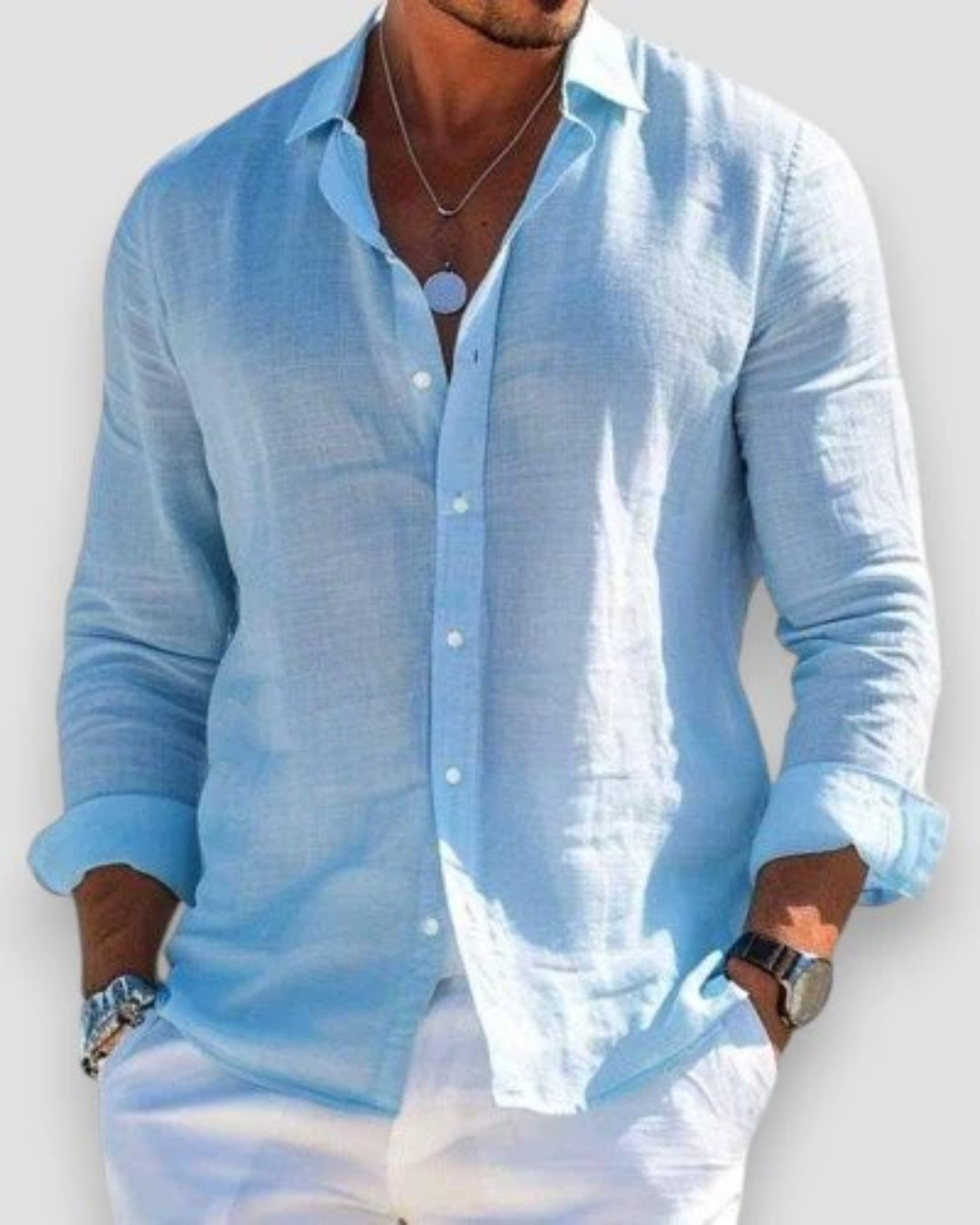 Polo Uomo | Maniche Lunghe & Colletto Classico Relaxed