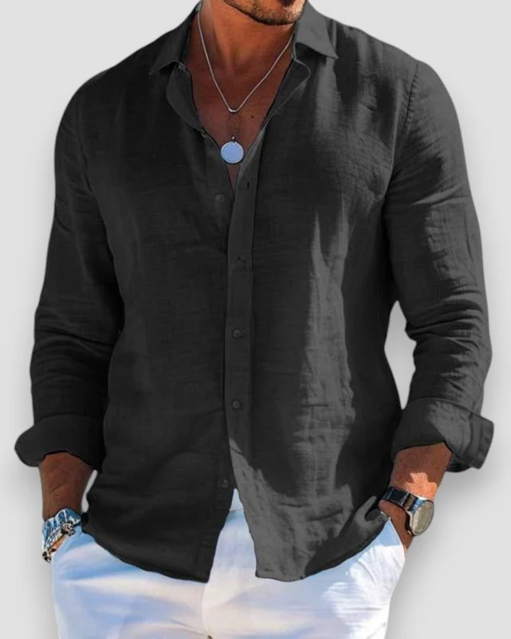 Polo Uomo | Maniche Lunghe & Colletto Classico Relaxed